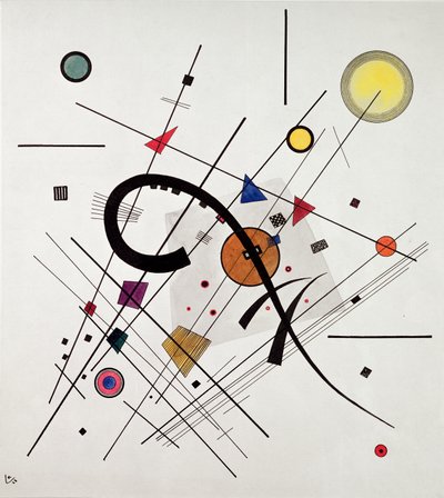 Grijs Vierkant door Wassily Kandinsky